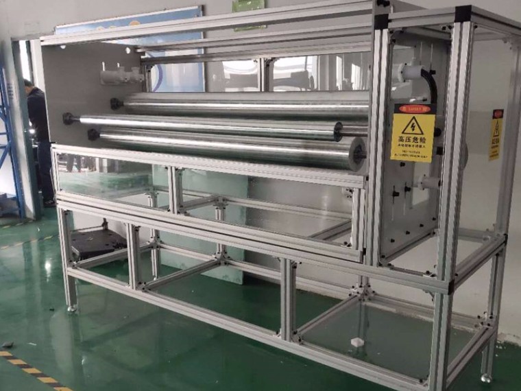 存放熔噴布使用哪種材料的倉儲貨架？澳宏提供全套鋁型材貨架方案！