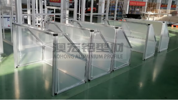 包裝機器防護罩案例：澳宏鋁型材防護裝置順利交付