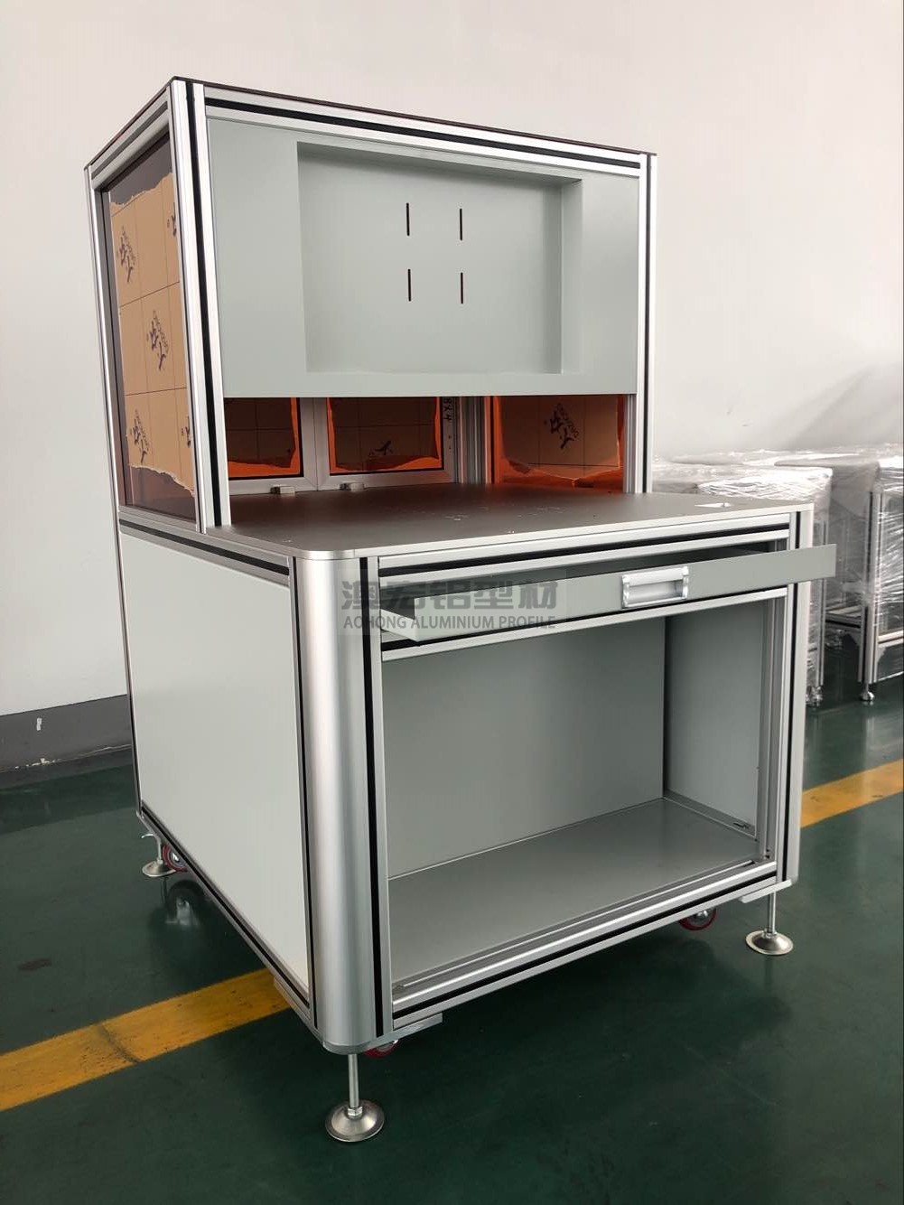 抽屜式鋁型材機架